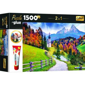 Trefl: Vidék puzzle - 1500 darabos + ragasztó kép