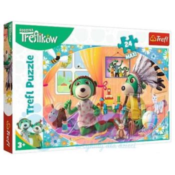 Treflikow Szórakozzunk együtt 24db-os Maxi puzzle - Trefl kép