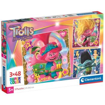 Trollok 3.: 3 az 1-ben 48db-os puzzle szett - Clementoni kép