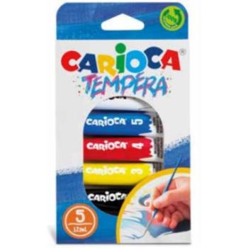 Tubusos tempera készlet 5x12ml - Carioca kép