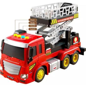 Tűzoltóautó hang- és fényhatásokkal, 26.5 cm kép