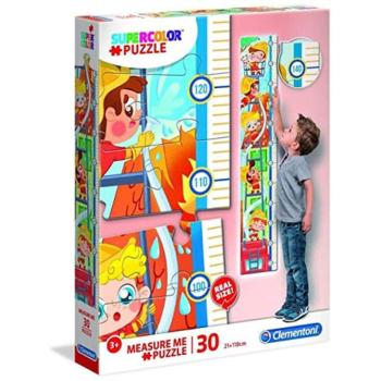 Tűzoltók fali mérce 30 db-os puzzle - Clementoni kép