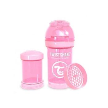 Twistshake Kólika elleni cumisüveg 180 ml-es, pink kép