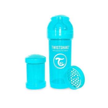 Twistshake Kólika elleni cumisüveg 260 ml-es, kék kép