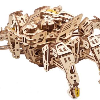 UGEARS Hexapod Felfedező modell kép