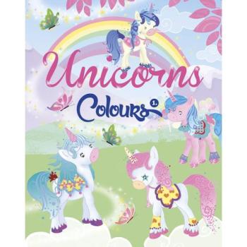 Unicorns Colours - Unikornis kifestőfüzet kép