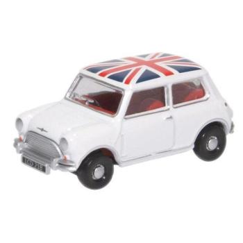 Union Jack Mini Cooper Boxed - fehér kép