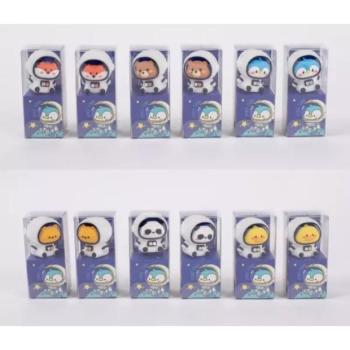 Űrállatka mintás hegyező - többféle kép