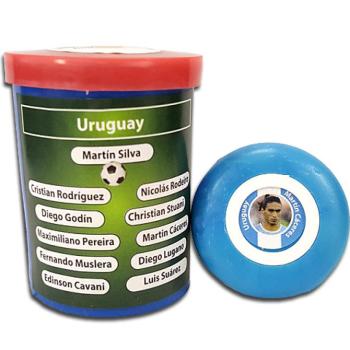 Uruguay válogatott gombfoci csapat kép