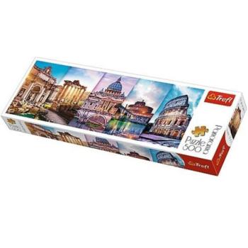 Utazás Olaszországba Panoráma puzzle 500db-os - Trefl kép