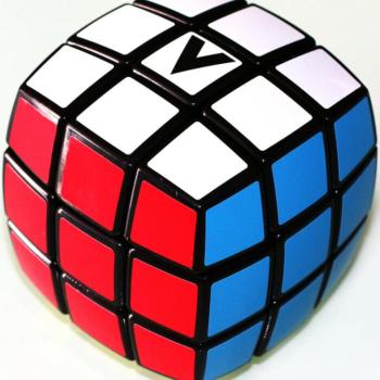 V-Cube 3x3 kocka, fekete élekkel kép