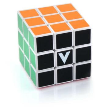 V-CUBE 3x3 versenykocka, egyenes, fehér kép