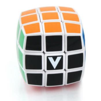 V-Cube 3x3 versenykocka, lekerekített, fehér, matrica nélküli kép