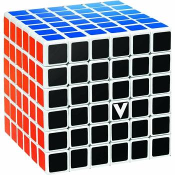 V-Cube 6x6 versenykocka, egyenes, fehér kép