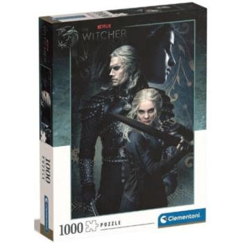 Vaják: Geralt, Ciri és Yennefer HQC 1000db-os puzzle - Clementoni kép