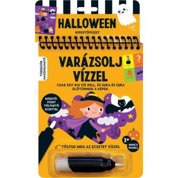 Varázsolj vízzel - Halloween kifestőfüzet kép