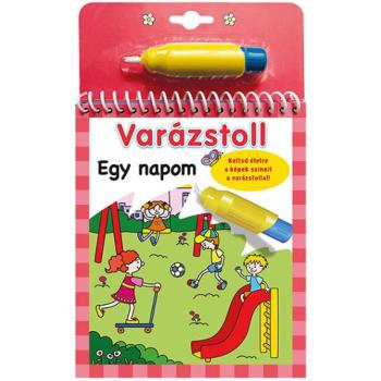 Varázstoll - Egy napom kifestő kép