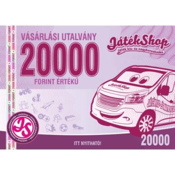 Vásárlási utalvány 20 000 Ft értékben kép