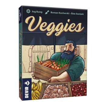 Veggies társasjáték, angol nyelvű társasjáték kép