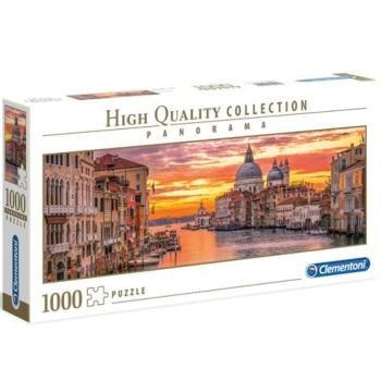 Velence - Canal Grande HQC 1000db-os Panoráma puzzle - Clementoni kép