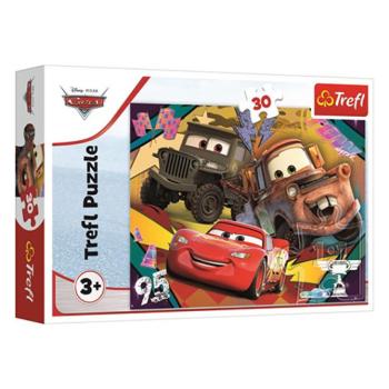 Verdák 3 Száguldó járgányok 30 db-os puzzle - Trefl kép