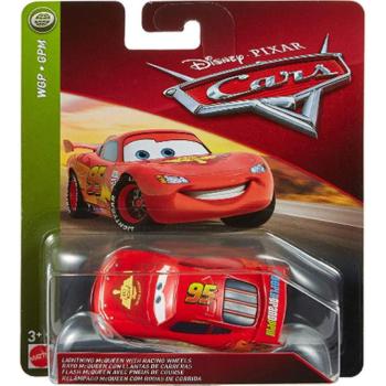 Verdák: Villám McQueen kisautó versenygumikkal 1/55 - Mattel kép