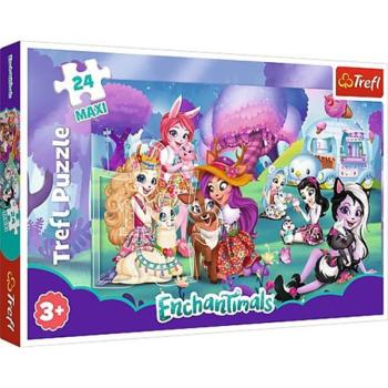 Vidám Enchantimals világ 24db-os Maxi puzzle - Trefl kép