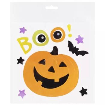 Vigyorgó Halloween tök ablakzselé szett kép