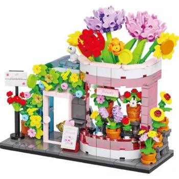 Virágbolt - műanyag építőjáték kép