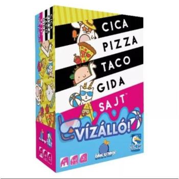 Vízálló cica, pizza, taco, gida, sajt kép