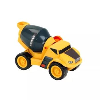 Volvo: Fekete-sárga műanyag betonkeverő - 1:24 kép