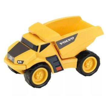 Volvo: Fekete-sárga műanyag dömper - 1:24 kép