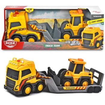 Volvo Truck Team játékszett fénnyel és hanggal - Dickie Toys kép