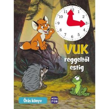 Vuk reggeltől estig  - Órás könyv kép