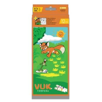 Vuk: Színes tempera - 12 db-os kép