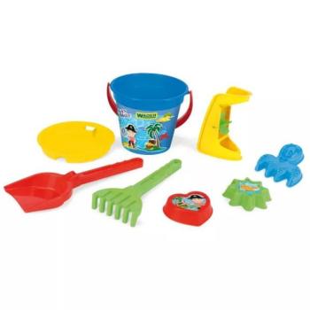 Wader: Homokozó szett malommal - 8 részes kép