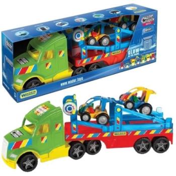 Wader: Magic Truck Basic kamion buggy autókkal, 79 cm kép