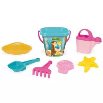 Wader: Vödrös homokozó szett lányoknak, 7 részes kép