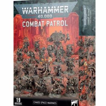 Warhammer 40000 Combat Patrol: Chaos Space Marines minifigurák kép