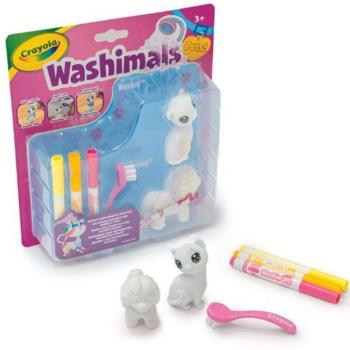 Washimals: Kutya és cica 2db-os szett - Crayola kép