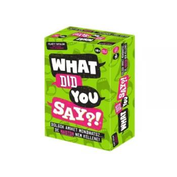 What did you say? társasjáték kép