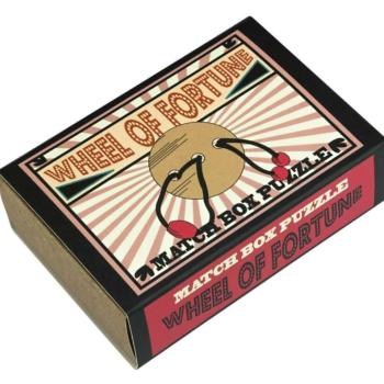 Wheel of Fortune Matchbox Professor Puzzle ördöglakat kép