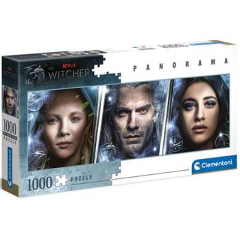 Witcher: Vaják 1000db-os panoráma puzzle - Clementoni kép