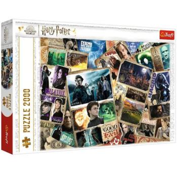 Wizarding World: A Harry Potter film szereplői puzzle 2000db-os - Trefl kép