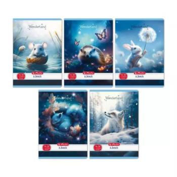 Wonderland: A5-ös vonalas füzet, 1. osztályos, 14-32 - többféle kép