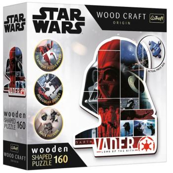 Wood Craft: Star Wars - Darth Vader 160 db-os prémium fa puzzle - Trefl kép