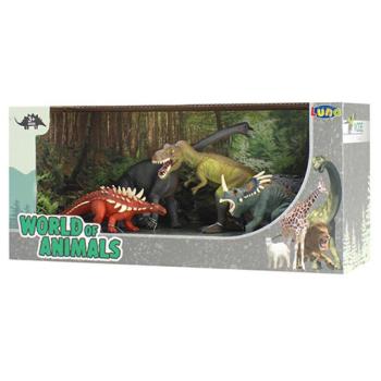 World Of Animals: Dinoszauruszok 4db-os játékszett kép