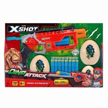 X-Shot: Dino attack - Dino Striker szivacslövő fegyver kiegészítőkkel kép