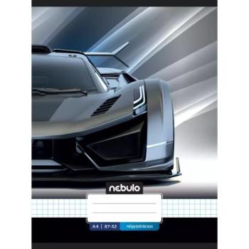 Xtreme mintás négyzetrácsos füzet - A4, többféle kép