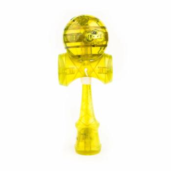 YoYoFactory Catchy LED Kendama, sárga átlátszó kép